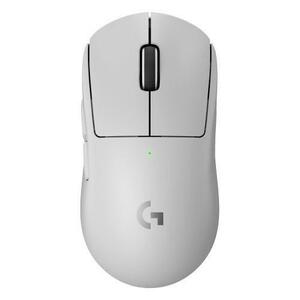 Mouse gaming wireless Logitech Pro X Superlight 2, ultrausor, senzor LightSpeed Hero, Alb imagine