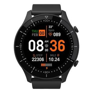 Smartwatch Media-Tech ACTIVEBAND GENUA MT870, Monitorizare Puls, Pedometru, Alarma, Notificare Apeluri si Aplicatii, Functii Sport, Negru imagine