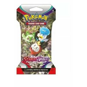 Set 10 cartonase Pokemon TCG: SV01 - Blister Booster imagine