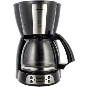 Cafetiera Daewoo DCM900B, 900 W, Capacitate 1.5 l, Design ergonomic (Negru/Argintiu) imagine