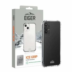 Protectie Spate Eiger Ice Grip compatibila cu Samsung Galaxy A53 5G (Transparent) imagine