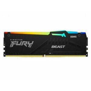 Memorie Kingston FURY Beast RGB, 8GB DDR5, 5200MHz, CL40 imagine