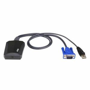 Adaptor laptop ATEN USB KVM Consola, Negru imagine