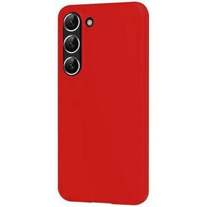 Husa de protectie Lemontti Silicon Soft Slim pentru Samsung Galaxy S23 Plus, Rosu imagine