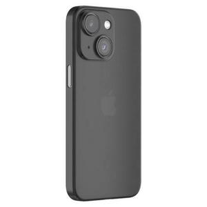 Husa Devia Wing Series Ultra Thin compatibila cu iPhone 15, Negru imagine