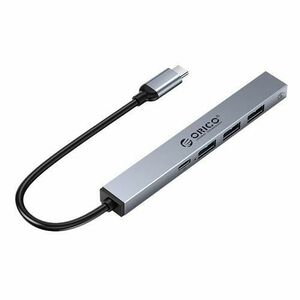 Hub USB Orico BC1-5P 5 Port-uri PD 60W, Gri imagine