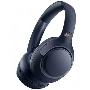 Casti Stereo QCY H3, Bluetooth, A2DP, IPX5, ANC (Albastru) imagine