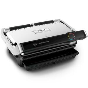 Gratar electric Tefal OptiGrill Elite XL GC760D30, 2200 W, 16 programe de gatit, senzor de gatire, indicator pentru nivelul de gatire, placi 40x20cm, termostat reglabil, negru/ inox imagine