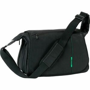 Geanta foto Rivacase 7450 PS SLR Messenger, Negru/Verde imagine