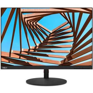 Monitor IPS LED Lenovo ThinkVision 25inch T25d-10, 1920 x 1200, VGA, HDMI, DisplayPort (Negru) imagine