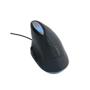 Mouse Gembird, Ergonomic, cu fir, 3200DPI, USB, Negru imagine