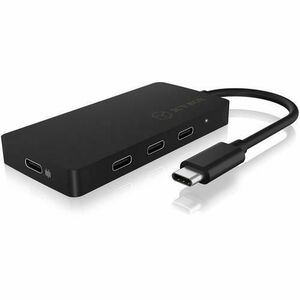 Hub USB Raidsonic IB-HUB1429-CPD, USB 3.2 Gen 2 Type C, 10000 Mbit/s (Negru) imagine