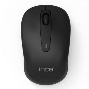 Mouse Wireless Inca, 1600 DPI (Negru) imagine