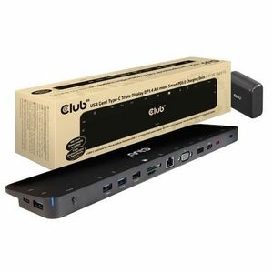 Docking stations, CLUB3D CSV-1565, 100 W, 7xUSB (Negru) imagine