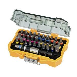 Set 31 biti + adaptor Dewalt DT7969, 25 mm lungime, carcasa cu prindere pe curea imagine