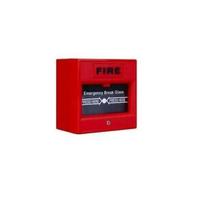 Buton de incendiu cu geam de sticla ND-EBG911 Rosu - ND-EBG911 imagine