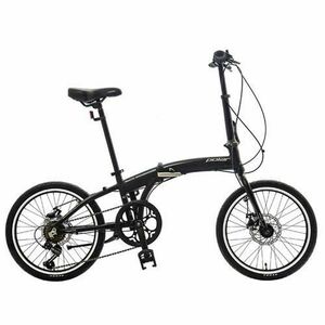 Bicicleta Pliabila Polar Practic PB-E202A78190, Roti 20inch, Frane mecanice pe disc (Negru) imagine