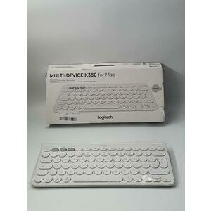 Tastatura Wireless Logitech K380, Bluetooth, Layout US, Compatibil MAC (Alb) imagine