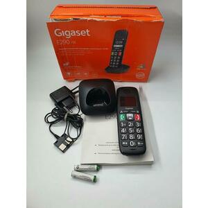 Telefon Gigaset E290HX, DECT, GAP, CAT iq 2.0, 10 ore (Negru) imagine