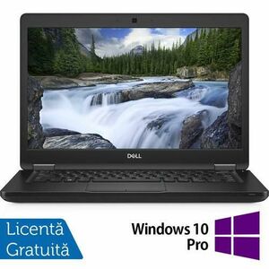 Laptop Refurbished Dell Latitude 5490, Intel Core i5-8350U 1.70GHz, 8GB DDR4, 512GB SSD, 14 Inch Full HD, Webcam + Windows 10 Pro imagine