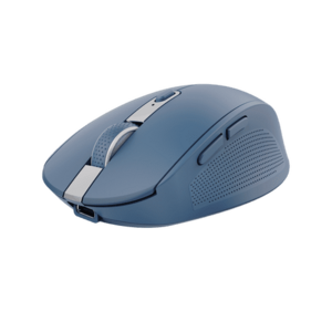 Mouse Optic Trust Ozaa, USB Wireless/Bluetooth, 3200 DPI (Albastru) imagine