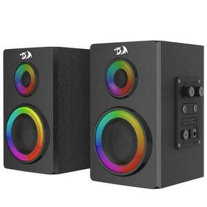 Boxe Bluetooth Redragon Orchestra, 14W, Sistem 2.0, iluminare RGB (Negru) imagine