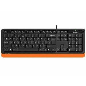 Tastatura A4TECH FSTYLER FK10 (Negru/Portocaliu) imagine