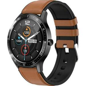 Smartwatch Maxcom FW43 Cobalt 2, ecran TFT 1.28inch, IP67, bratara TPU, Bluetooth (Negru) imagine