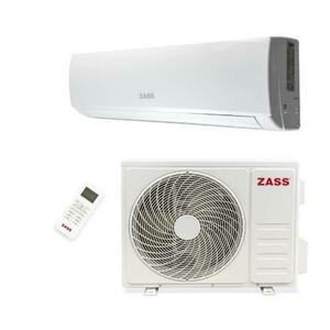 Aparat de aer conditionat Zass ZAC 24 Z22, 24000 BTU, Wi-fi, Functie incalzire, Functie Turbo, Mod Somn, Temporizator, Autodiagnoza, Functie Dezumidificare, Flux aer 4D cu filtru 3in1, Kit instalare inclus (Alb) imagine