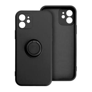 Husa pentru Xiaomi Redmi 13C, OEM, Silicone Ring, Neagra imagine