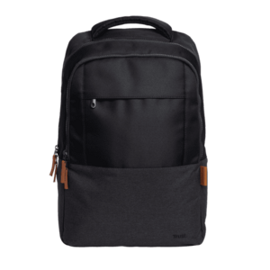 Rucsac laptop Trust Lisboa 16inch, material POM, RPET Polyester, RPET twill polyester, volum 23 L, Negru imagine