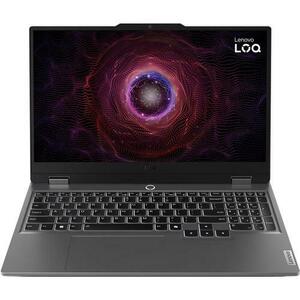 Laptop Gaming Lenovo LOQ 15ARP9 (Procesor AMD Ryzen™ 7 7435HS (16M Cache, up to 4.50 GHz), 15.6inch Full HD IPS 144Hz, 16GB, 512GB SSD, NVIDIA GeForce RTX 4060 @8GB, No OS, Gri) imagine