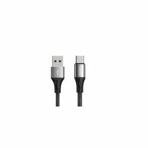 Cablu USB Vention, USB Type-C (T) la USB Type-C (T), 3m rata transfer 480 Mbps, invelis PVC, Negru imagine