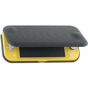 Husa protectie Nintendo Switch Lite Flip Cover, Pentru Switch Lite (Negru/Galben) imagine