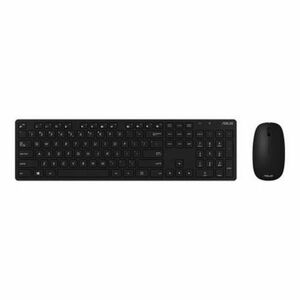 Kit Tastatura + Mouse Wireless Asus W5000, USB, 1000DPI (Negru) imagine