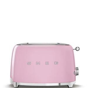 Prajitor de paine Smeg TSF01PKEU, 950W, 6 trepte, Roz imagine