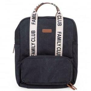 Rucsac de infasat Childhome Family Club Signature (Negru) imagine