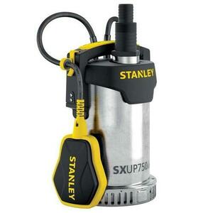 Pompa submersibila pentru apa curata Stanley SXUP750XCE, 750 W, 11000 l/h debit apa, 230 V, 0.85 bar presiune maxima, 8.5 m inaltime refulare, 10 m cablu alimentare imagine