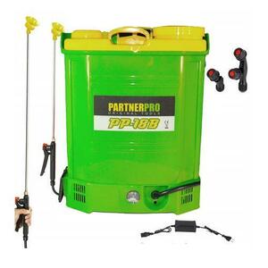 Pompa de stropit pe acumulator PartnerPro PP18B, 0.15-0.4 Mpa, 18 L + 1x Acumulator 12 V, 8 Ah imagine