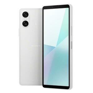 Telefon Mobil Sony Xperia 10 VI, Procesor Qualcomm SM6450 Snapdragon 6 Gen 1, OLED Capacitive touchscreen 6.1inch, 8GB RAM, 128GB Flash, Camera Duala 48+8MP, 5G, Wi-Fi, Dual SIM, Android (Alb) imagine