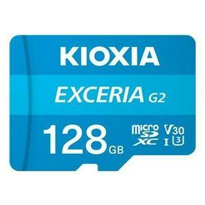 Card de memorie Kioxia Exceria G2, 128GB, microSDXC, UHS-I U3, V30 imagine