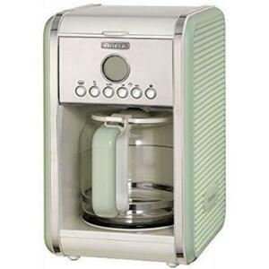 Cafetiera Ariete Vintage 1342, 4-12 cesti, Display LCD (Crem/Verde) imagine