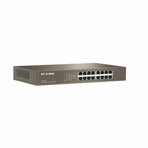 Switch IPCOM G1016D 16Porturi Gigabit montabil in rack protectie fulgere 6kV imagine