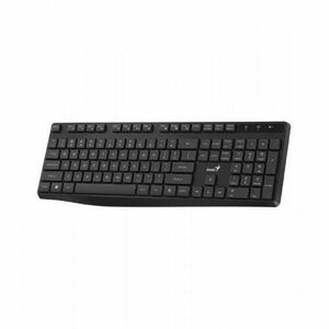 Tastatura wireless Genius KB-7200, 104 taste + 11 taste multimedia, USB (Negru) imagine