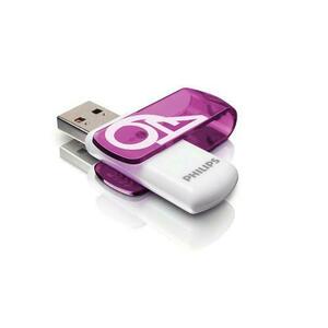 Stick USB Philips Vivid Edition FM64FD05B/00, USB 2.0, 64GB (Mov) imagine