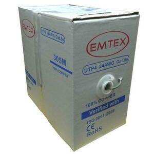 Cablu UTP OEM EMT-UTP5E24AWG, CAT5e, 305 m imagine