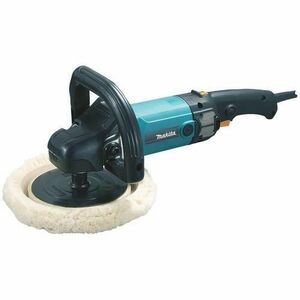 Masina de slefuit cu disc Makita 9237CB, 1200 W, 165 mm diametru disc, 3200 RPM, controlul electronic al turatiei imagine