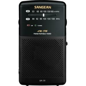 Radio portabil Sangean SR-35, Negru imagine