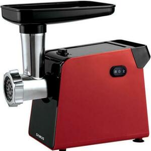 Masina de tocat Samus SMT1210RED, 1200 W, 1.2 kg/min, 3 Site (Rosu/Inox) imagine