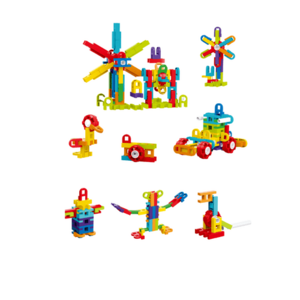 Set de constructie STEAM - Fun Blocks (78 piese) imagine